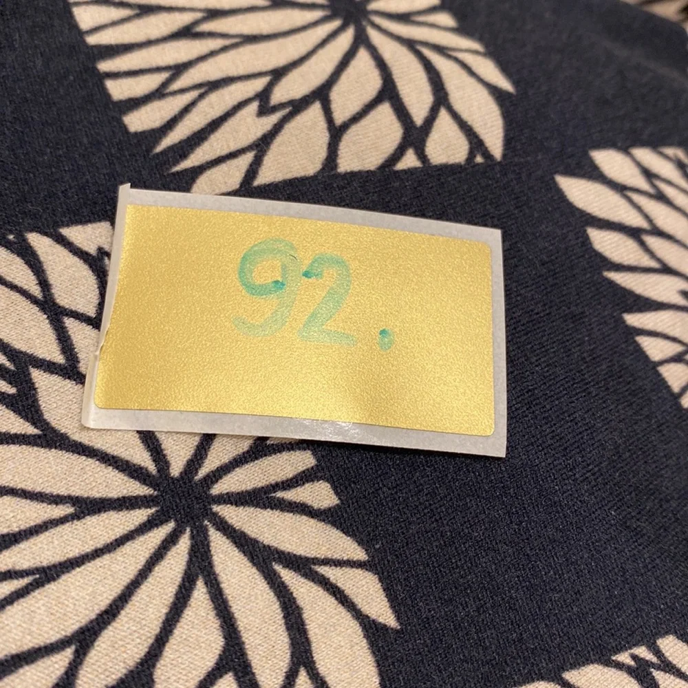 Raf Simons Black and Cream Checkerboard Tee with Patch Pocket. Size M - Picture 10 of 10